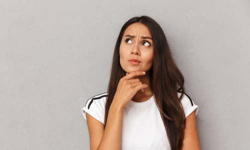 confused woman
